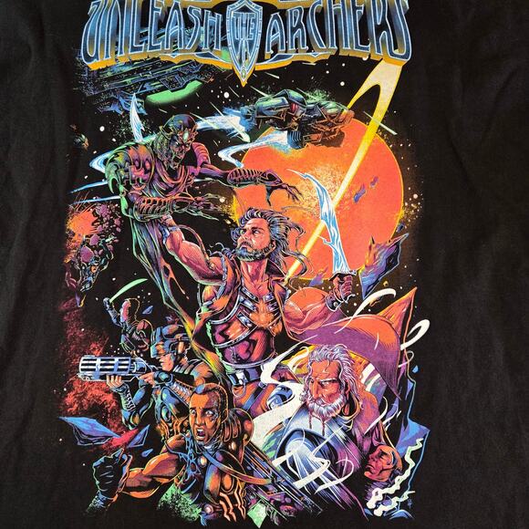 Unleash the Archers Band Tee Graphic Shirt 3XL Black Metal Concert - Picture 3 of 10